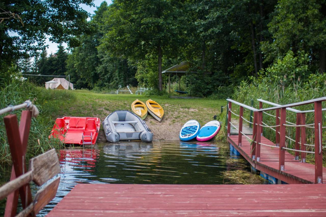 Mazurskie Chatki Mrągowo Exteriör bild