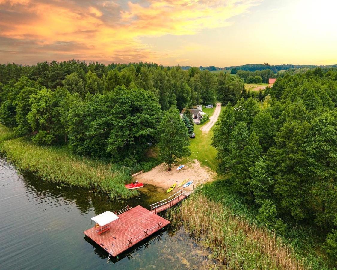 Mazurskie Chatki Mrągowo Exteriör bild