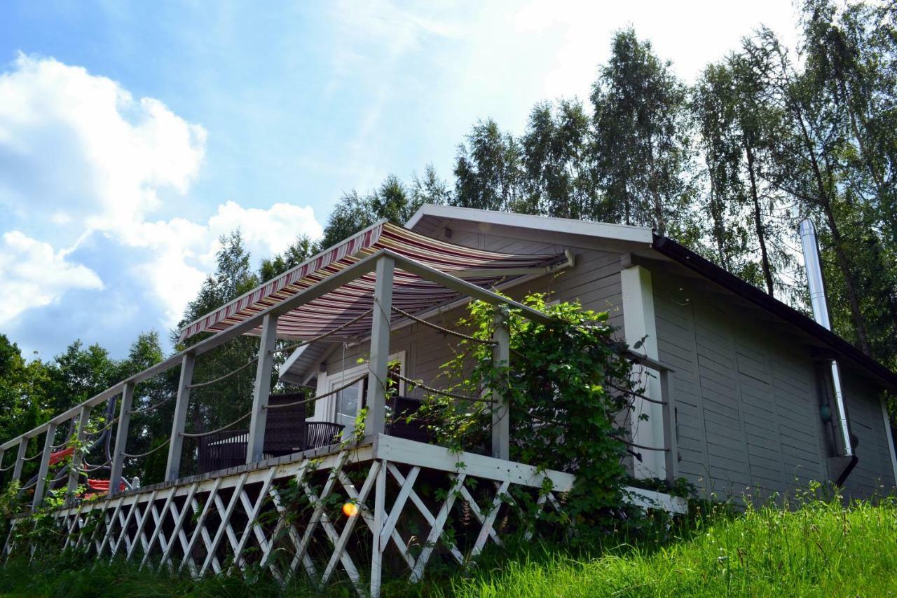 Mazurskie Chatki Mrągowo Exteriör bild