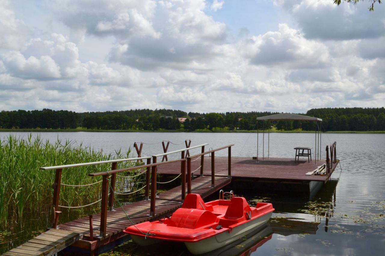 Mazurskie Chatki Mrągowo Exteriör bild